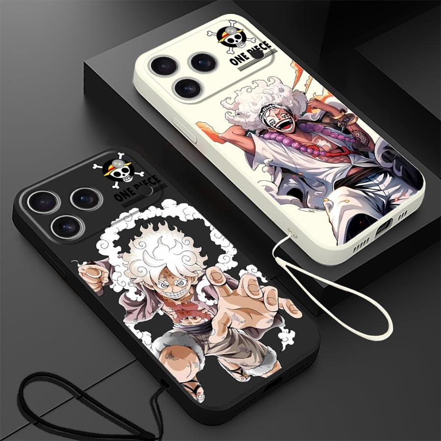 One Piece Cartoon Cute Phone Cover Case for Apple iPhone 17 Pro Max 11 7 8 XS XR 12 Plus 16 Air 15 13 Mini