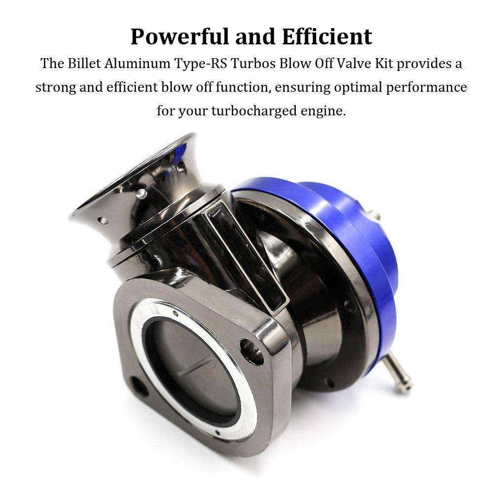 Universal Type-RS Turbo Blow Off Valve Adaptor Adjustable 25psi Car BOV Blow Dump Off Valve Universal Blow Off Valve Kit