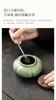BRCeramic Pumpkin Tea Can Creative Ceramic Sealed General Can Home Kitchen Pu'er Tie Guan Yin Storage Can Tea Ceremony AccessoriesEY