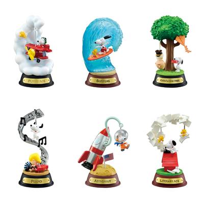 PEANUTS Snoopy Závěsná ozdoba KRABIČKA 6 6 kusů Typy Re-Ment,