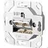 Recessed Network Socket - METZ CONNECT - 1307381200-I - CAT 6 - 2 Ports - Metal