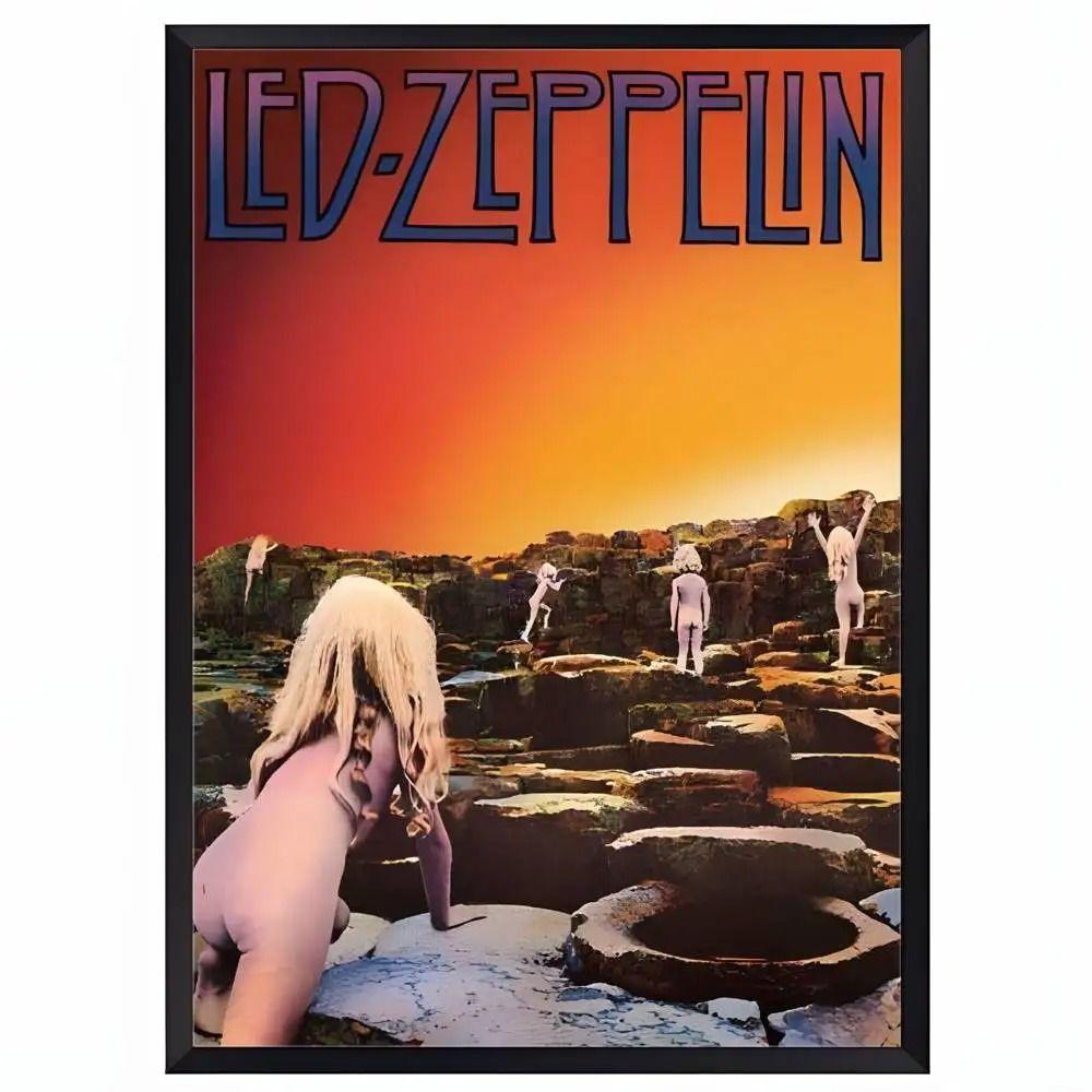 

Металлические постеры Led Zeppelin для декора гостиной, бара, офиса