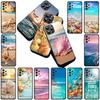 Phone Cover for Xiaomi Poco C75 C65 C71 C85 X7 X6 M7 F7 F8 Ultra F6 Pro Case  Mountain Sea Beach Travel Shell Starfish Star