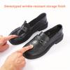 1/2pair Unisex Black Adjustable Plastic Shoe Trees, Pu Leather Shoe Lasts, Sports Shoe Shapers, Shoe Stretchers, Shoe Covers.