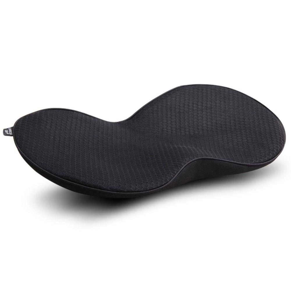 Thick Car Heightening Seat Cushion Lumbar Support Driver Back Discomfort Relief Cushion for Driver