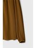 2024 Spring Heavyweight 23 Momme Long-Sleeved Round Neck Top - 100% Mulberry Silk Crepe