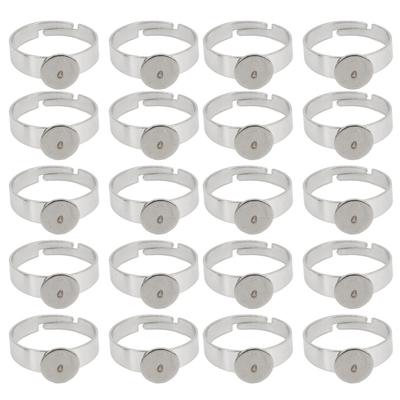 20st Justerbar Design Tom Ring Platt Bas Rostfritt Stål Ring Platt Ringbas Kreativa Projekt