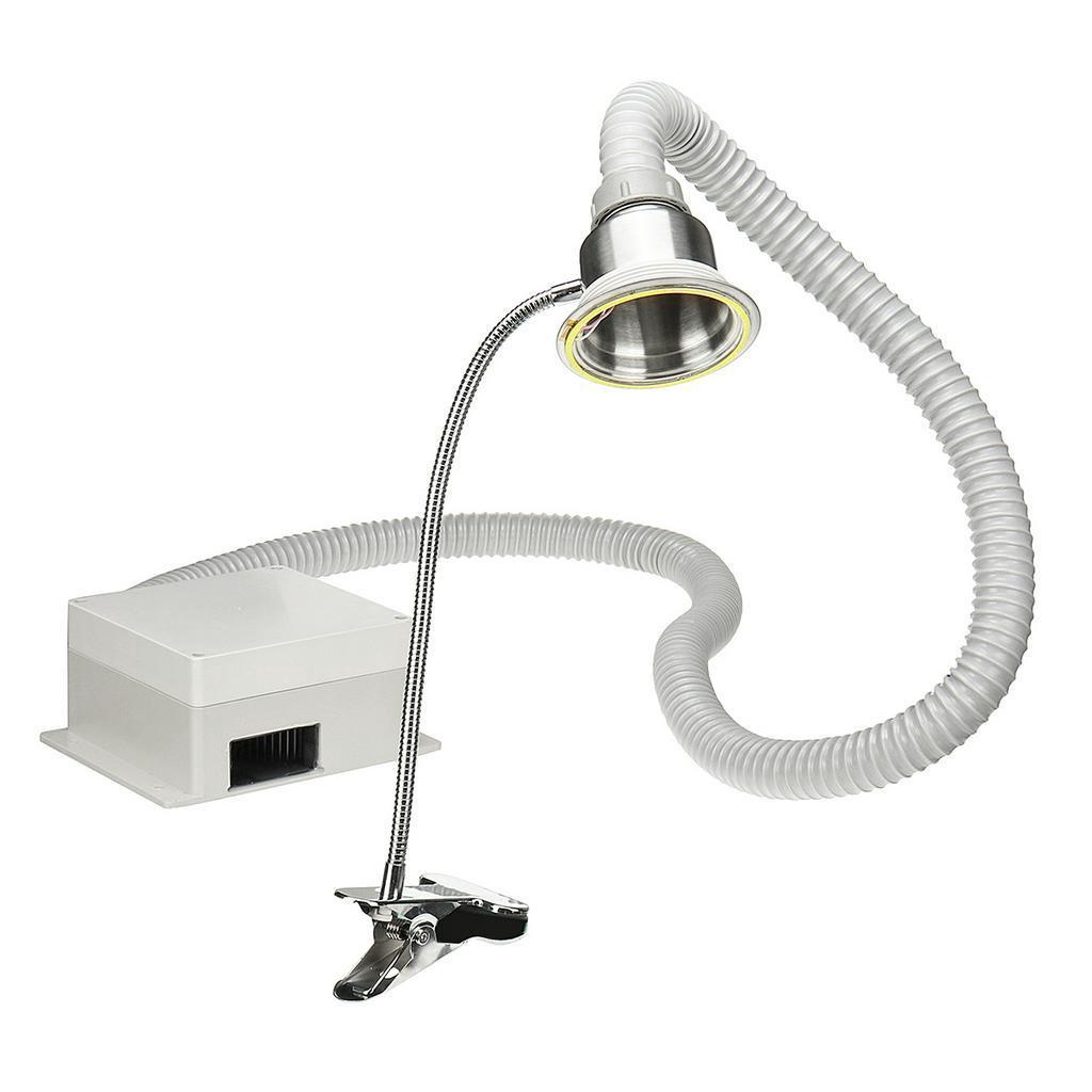 2-In-1 Soldering Absorber Remover Fume Extractor Air Fan Adjustable Speed 16×16×9 cm