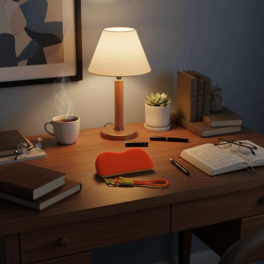 Waterproof Silicone Glasses Bag Candy Color Eyeglasses Case Sunglasses Storage Pouch  Travel Use