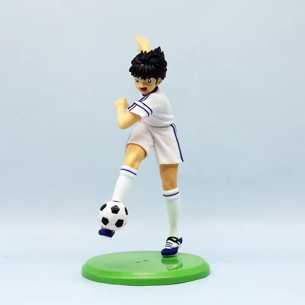 18-21cm Captain Tsubasa Anime Figure Ozora Tsubasa Action Figure Hyuuga Kojirou/Wakabayashi Genzou Figurine Collection Model Toy