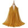 New Malaysia-Indonesia Pearl Chiffon Gypsy Hot Diamond Headscarf, Spring and Summer Long Ladies Hijab Scarf