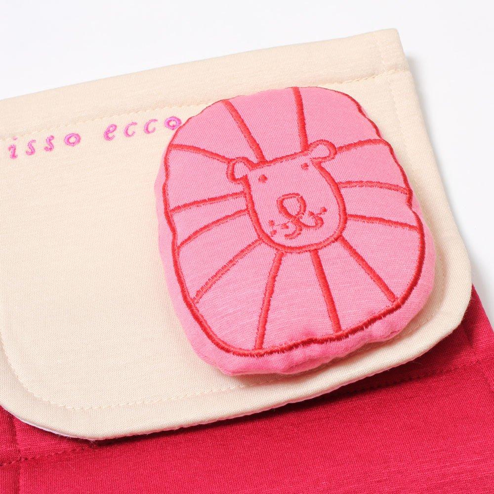 isso ecco Animal Toilet Mat, Paper Holder Cover, and Slippers Set (Lion)