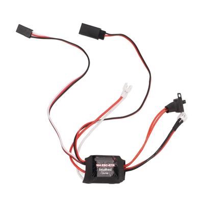 Brushed ESC Two Way RC 30A Brushed ESC with White PH 2 Pin Plug for 1 18 1 24 1 28 Car Conversion Use