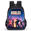2026 new Roblox comfortable backpack with high-definition printed casual lightweight backpack