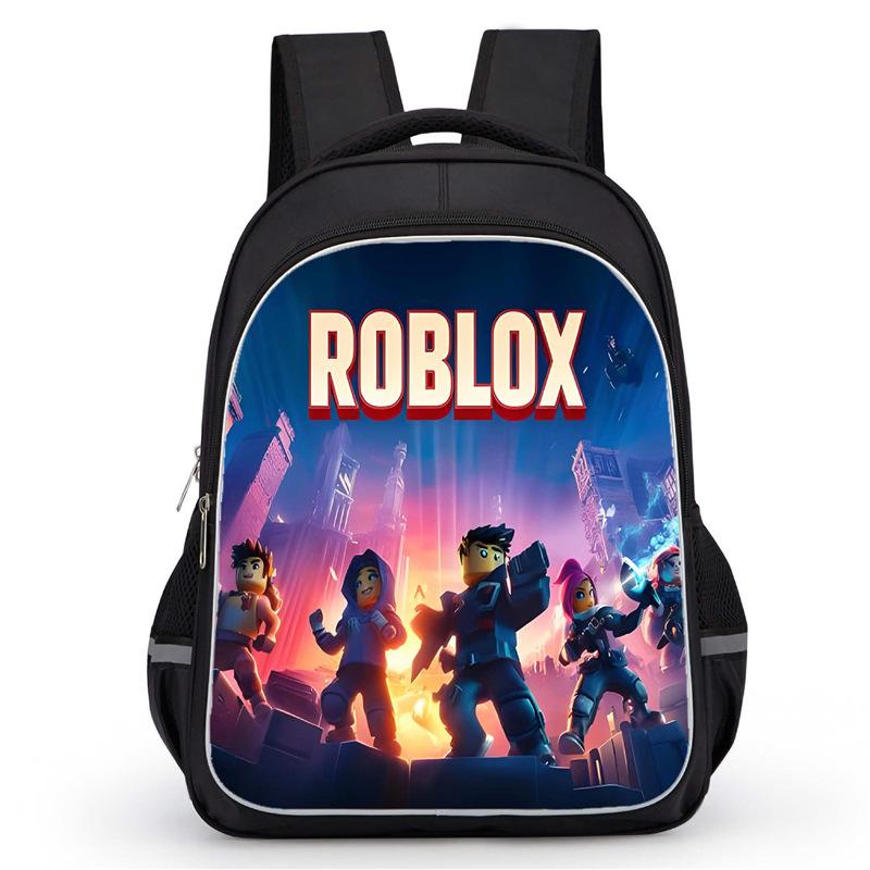 2026 new Roblox comfortable backpack with high-definition printed casual lightweight backpack
