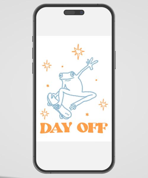 ARTISTWEAR [Atw] Day Off Short Sleeve T-Shirt