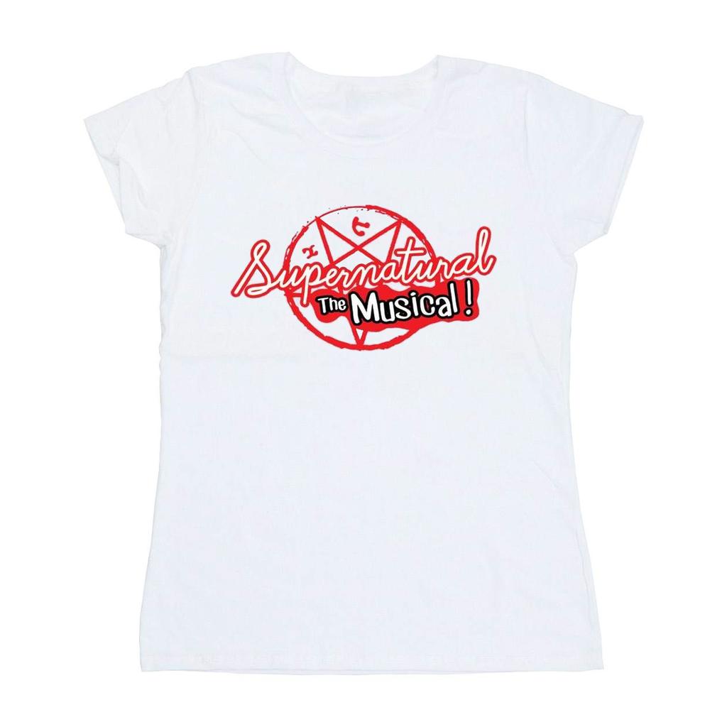 Supernatural Womens/Ladies The Musical Cotton T-Shirt