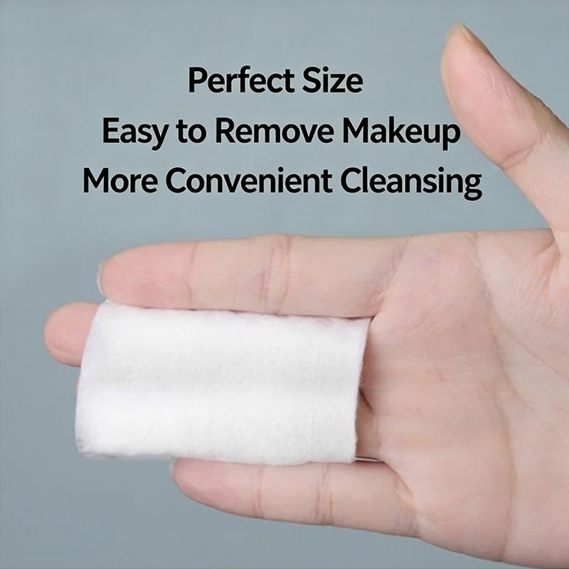 Facial Cotton Pads Lint-Free Soft Interlayer Disposable Makeup Remover 30/100/120/150Pcs for Women Daily Facial Care