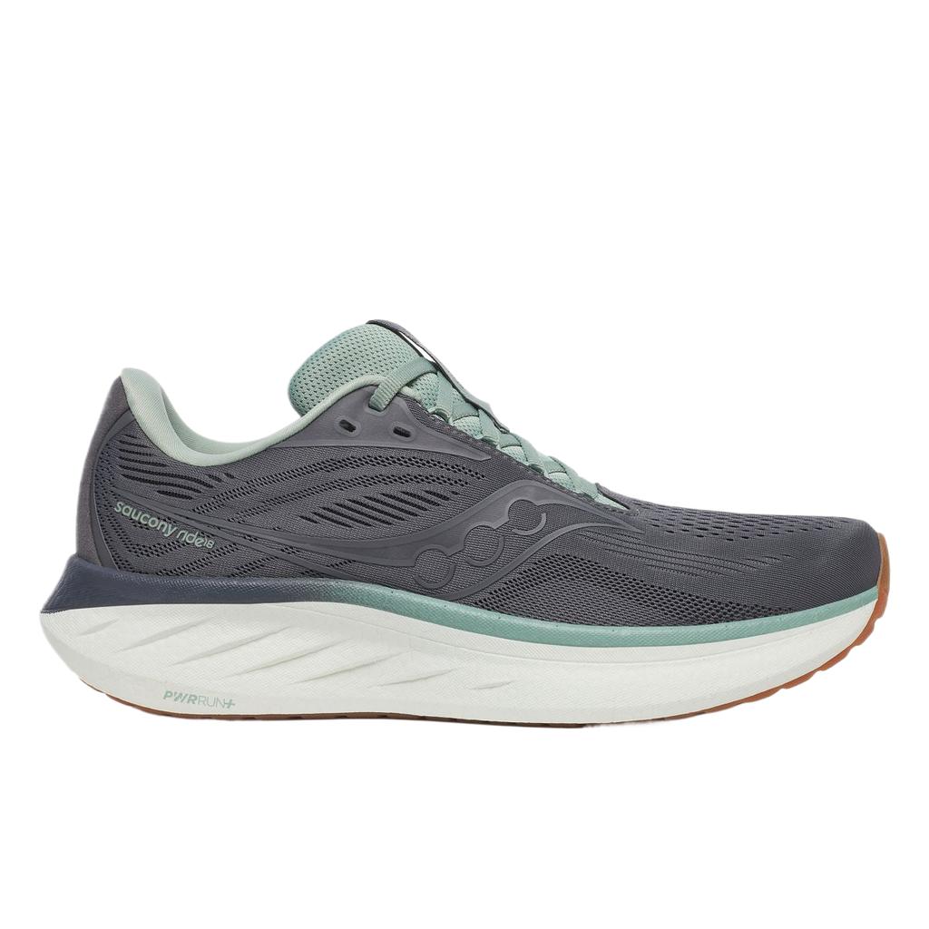 Saucony Ride 18 Fashionable Minimalist Trendy Low-Top Running Shoes Men sneaker Gray S21000-227