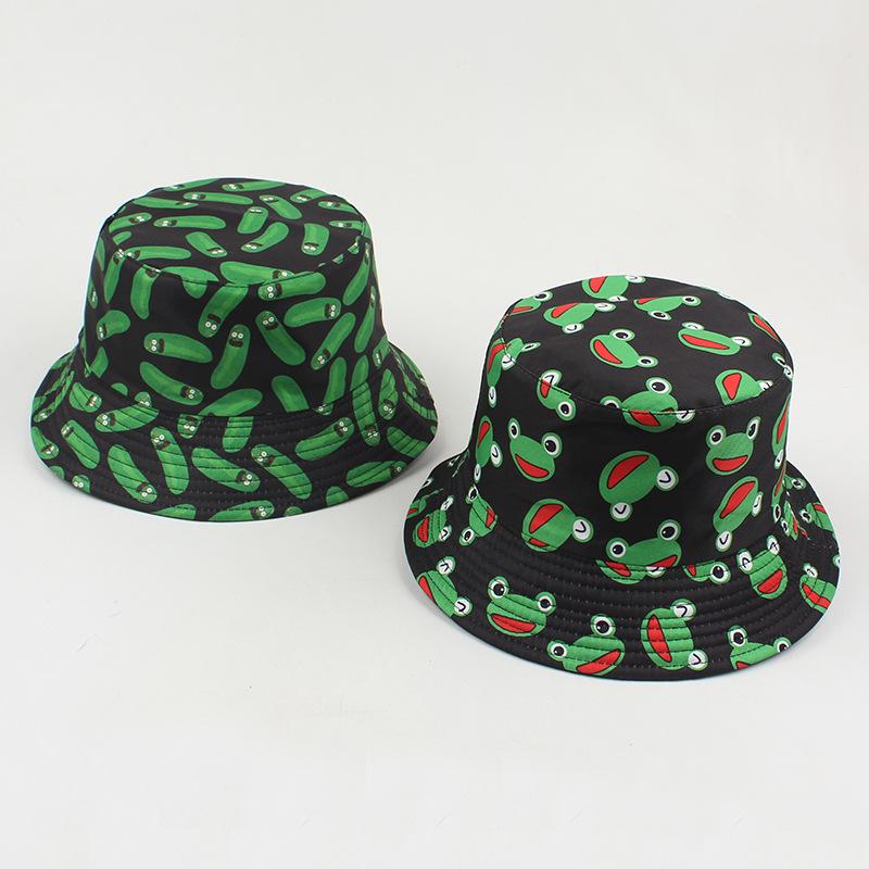 Versatile Hat Style Double Sided Wearing Womens Sunshade Fisherman Hatscaps