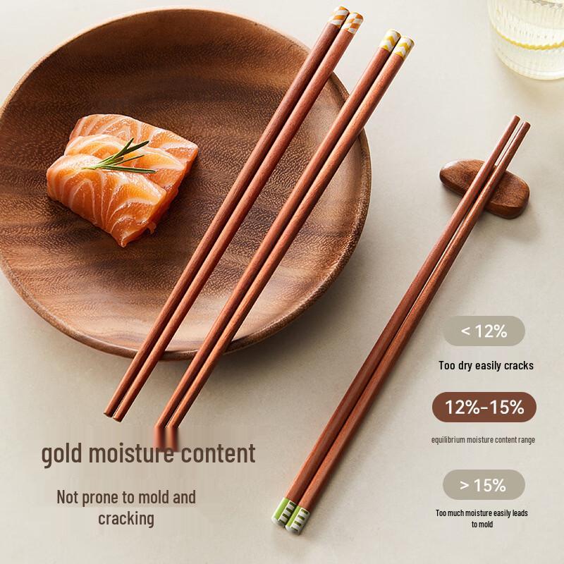 Wutuo Natural Red Sandalwood Chopsticks