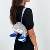 Cute Plush Backpack Brainrot Tralalero Tralala Tung Tung Tung Sahur Kids Shark Backpack Purse with Shoulder Strap