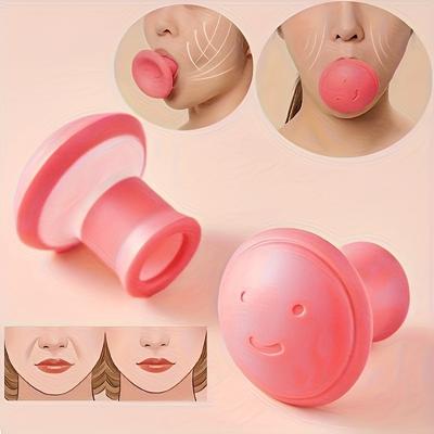 1-5 peças Exercitador de Mandíbula Yoga Facial de Silicone Ferramenta de Afinar Rosto em V Modelagem de Queixo Treinador Muscular Lifting Facial Massageador Anti-rugas