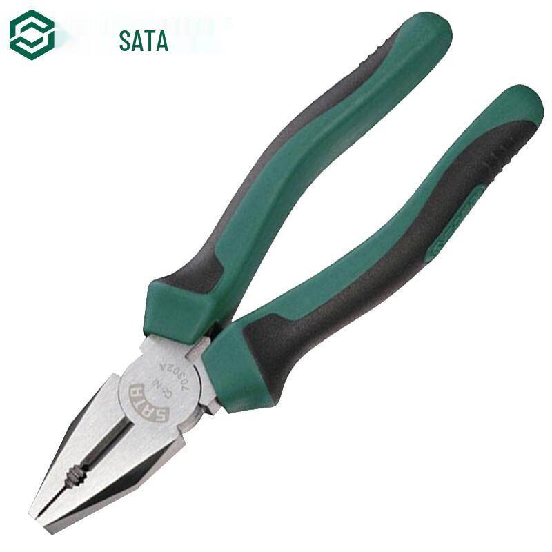 SATA 7-inch Heavy-Duty Lineman s Pliers
