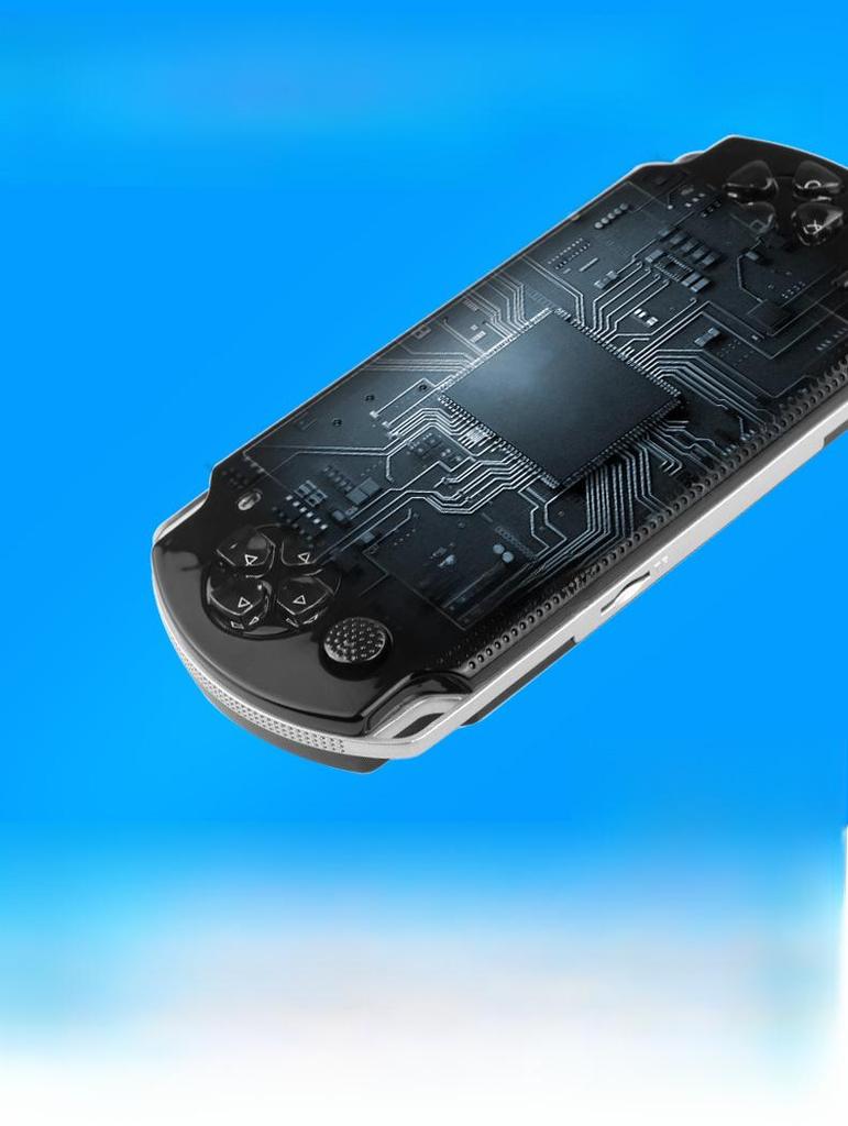 X6 Handheld-Spielkonsole: 4,3" Farbbildschirm, 128-Bit Arcade, GBA/FC kompatibel, Ideal für Kinder.