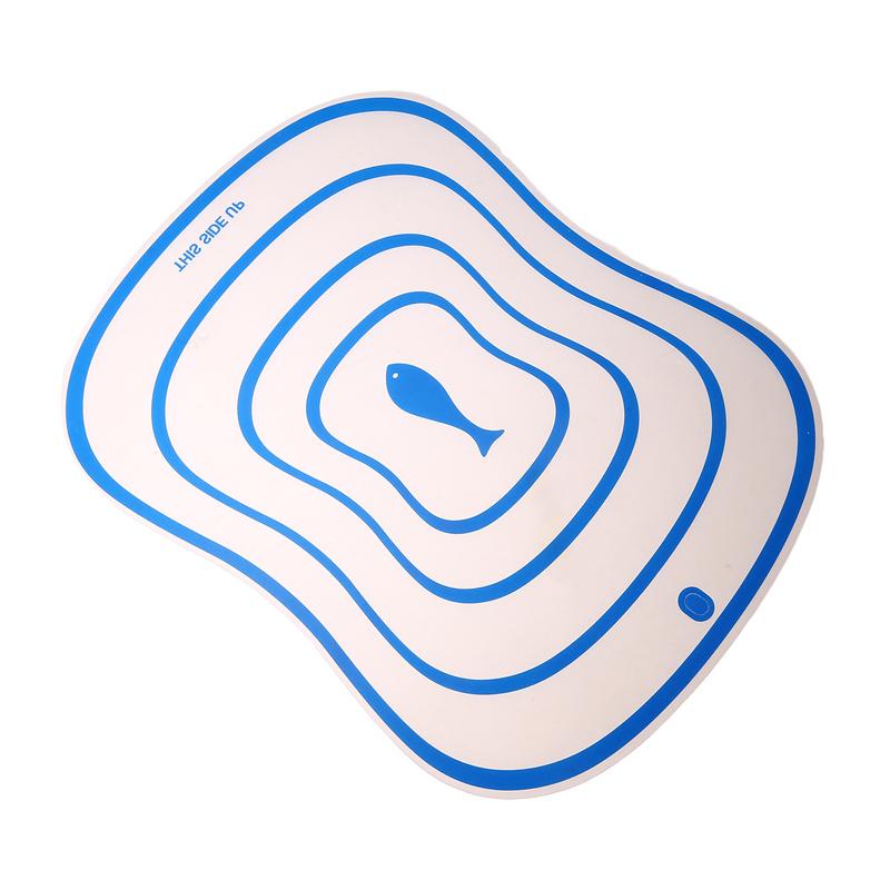 Transparentes flexibles, mattiertes Sortiment Schneidebrett Home Kitchen Schneidebrett Schneidebrett Obst PP Schneidebrett