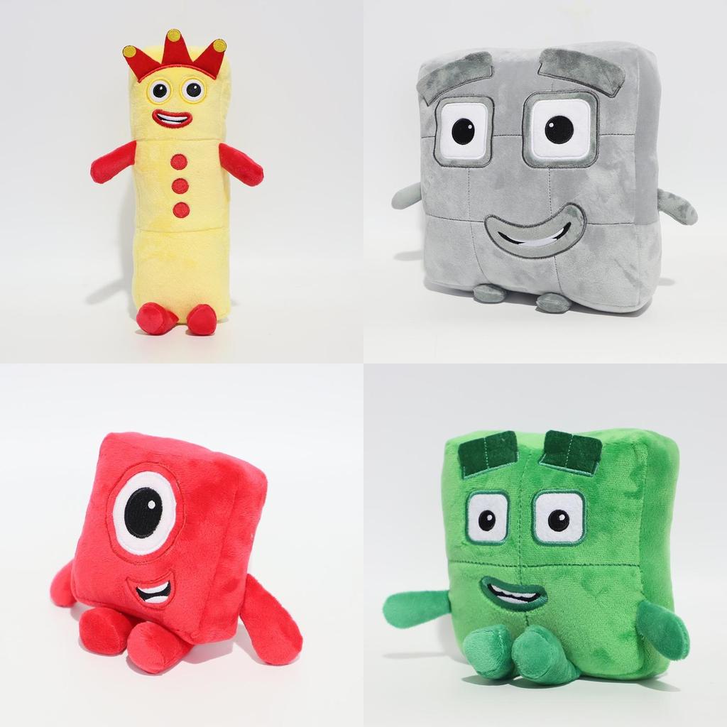 Peluche Numberblocks Jouet Éducatif Doux Pour Enfants Pour L'apprentissage des Mathématiques Et Cadeau