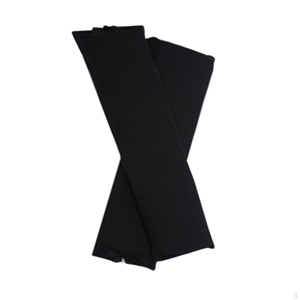 2pcs Office Armrest Covers Zip