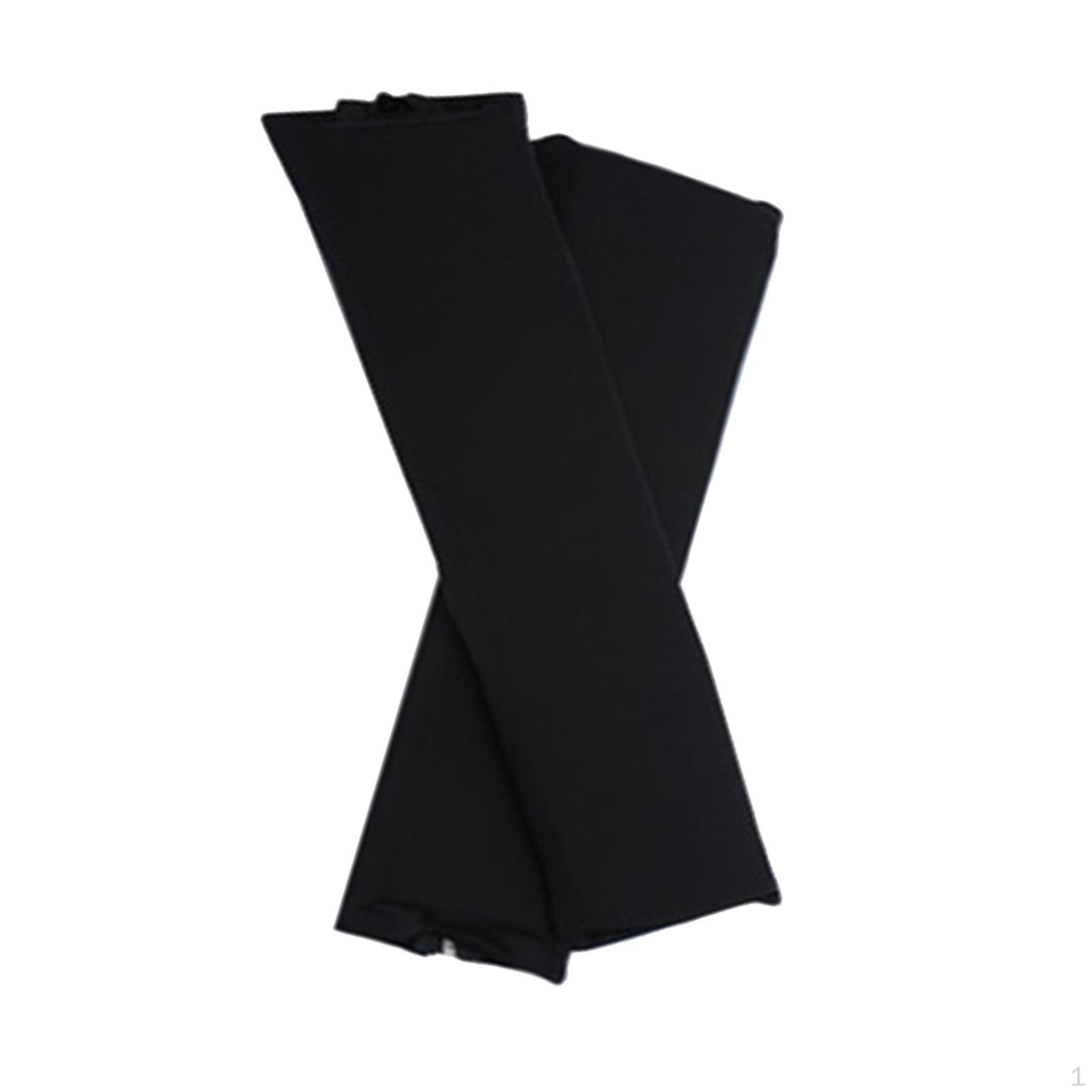 

2 шт. чехлы на подлокотники для офиса на молнии чёрный