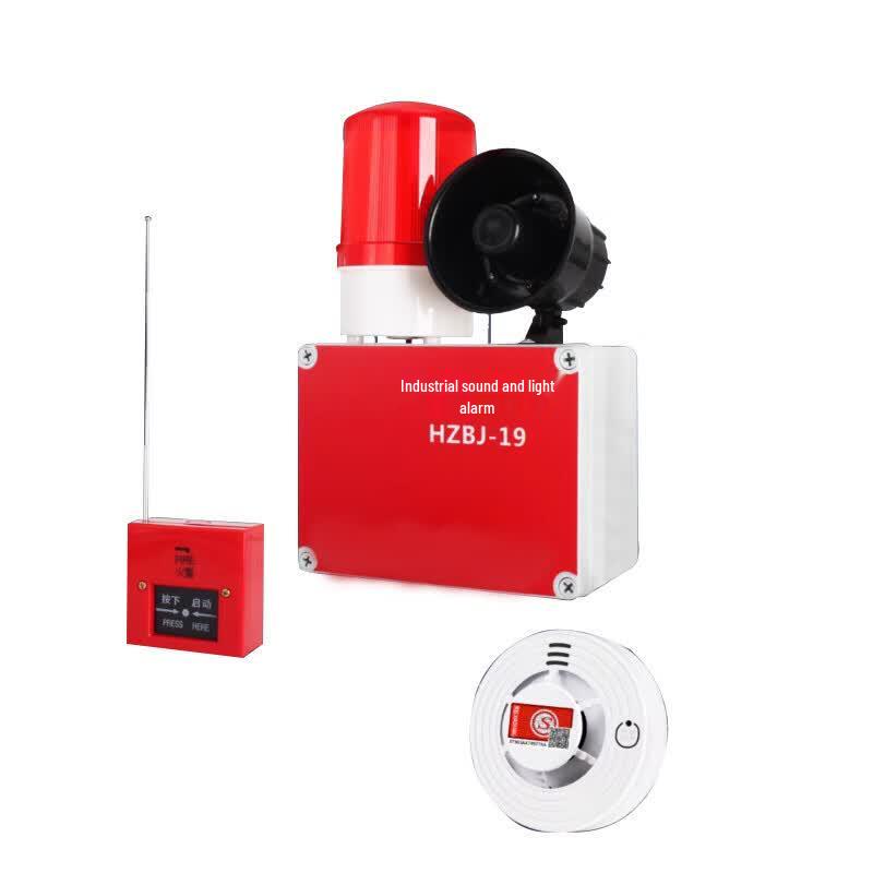 BTOB Industrial Wireless Sound & Light Smoke Alarm
