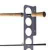 Fishing Rod Display Stand Wall Ceiling Storage Rack Horizontal Rod Stand 6/12-Rod Wall Mounted Fishing Rod Holder