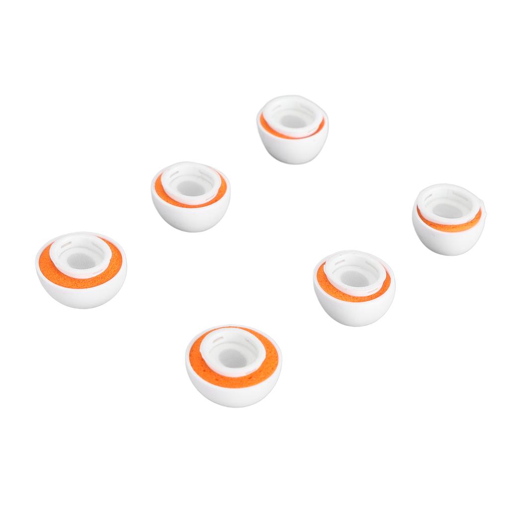 Ear Tips Soft Silicone Memory Foam Replacement Earbuds Cover with Storage Box for IOS Earbuds Pro