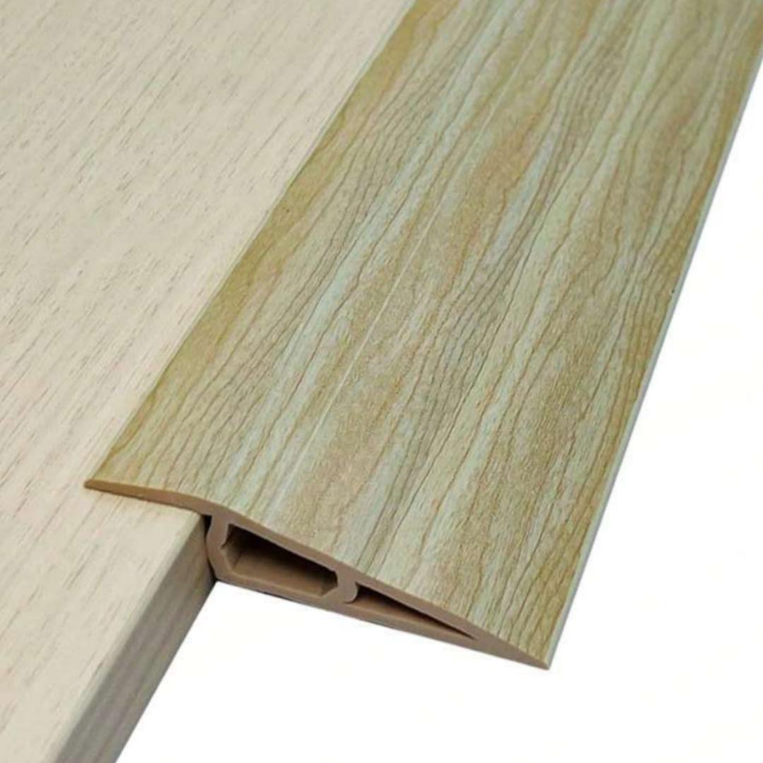 

1PC 1m/39.37inch Pvc Floor Transition Strip Door Threshold Ramp Self Adhesive Carpet Edging Strip Doorway Edge Trim Smooth 1m