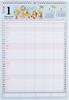Calendario Murale Familiare Takahashi 2026 A3 E531