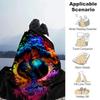 1pc Tree of Life Printing Lightweight Flannel Blanket, Comfortable and Warm Blanket, for Camping Sofa Bed and Couch Office, in All Seasons