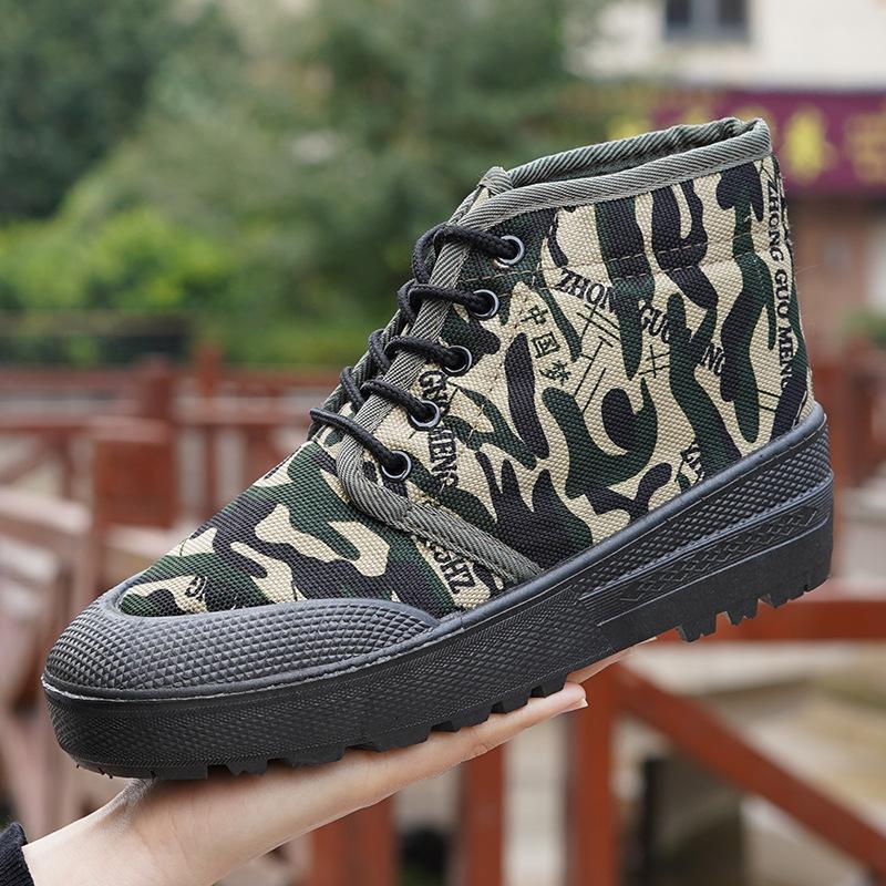 

Winter High-top Plus Velvet Thickening Site Warm Liberation Men s Labor Protection Cold Storage Cotton Shoes Rubber Shoes Training Shoes. 37