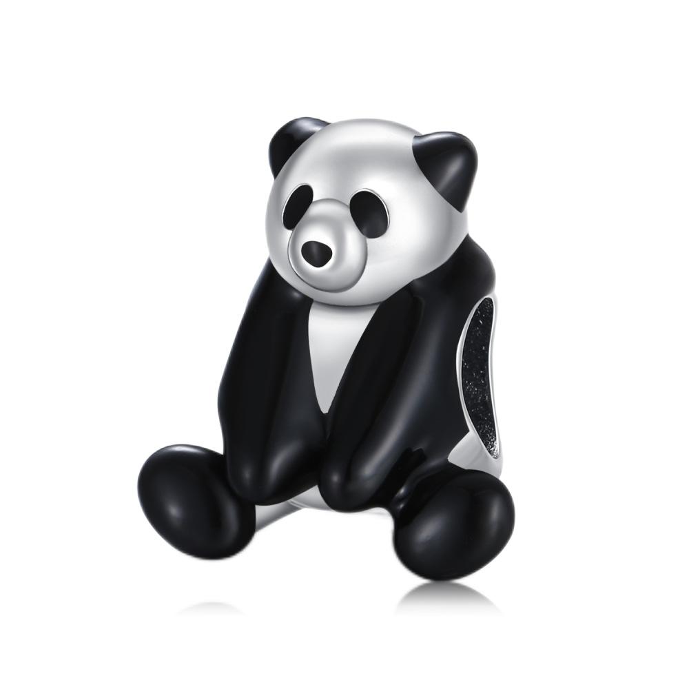 S925 Silver Cute Monkey And Puppy Beaded DIY Handmade Jewelry Accessories Animal Theme Fashion Beading Craft Supplies
