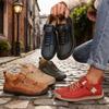 Men's Boots Mid Top for Spring British Style Retro Anti Slip Loafers Soft Soled Handmade Leather Casual Flat Men Nude Boots