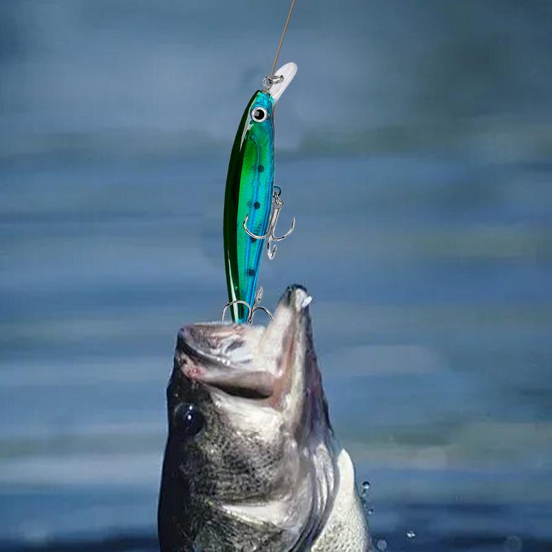 Swim Baits For Bass Fishing 10 Pieces Swimbait Kit 3D Gills Eyes Rustproof Gear Swimbaits For Freshwater Saltwater Outdoor Men
