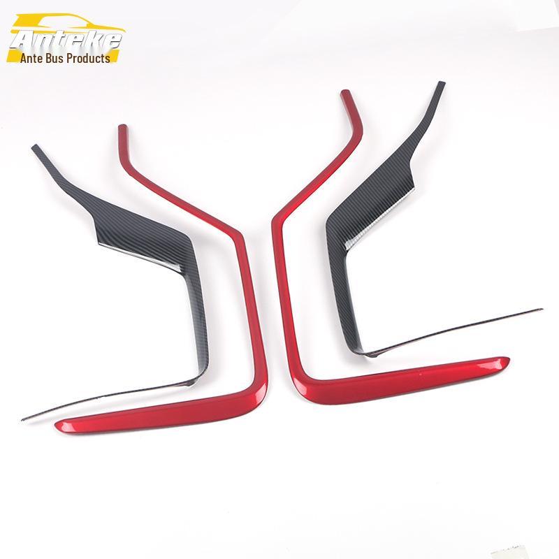 21 CRV Front Bumper Trim Lip & Grille Anti-Scratch Strip Decorative Patch Accessories