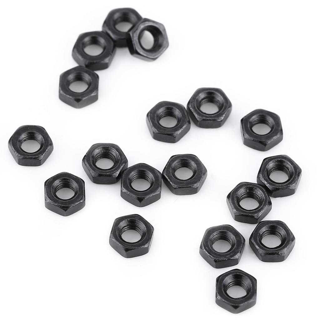280 stk Eske M3 Cap Head Sekskant Bolt Skrue Mutter Metrisk Maskin Festeutstyr Sortiment Sett