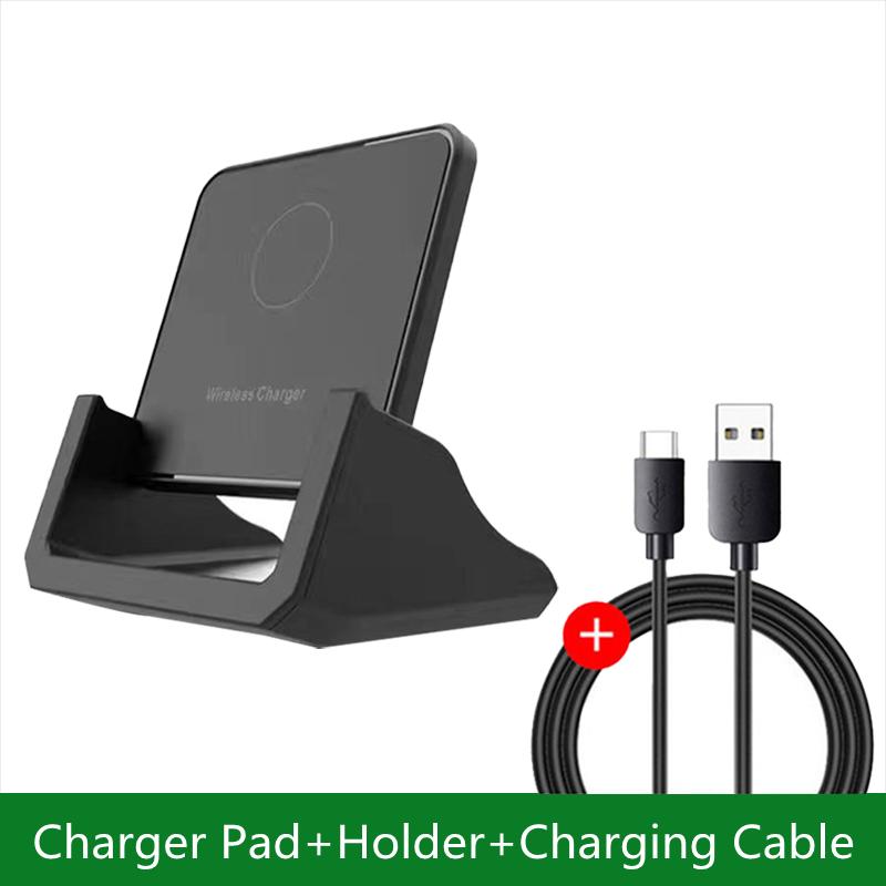 

Magnetic Wireless Charger Holder Stand Desktop Slim Cell Phone Fast Charging Dock For iPhone 15 14 13 12 Samsung S23 S22 Xiaomi чорний