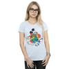 Disney Womens/Ladies Mickey Mouse Vintage Arrows Cotton T-Shirt