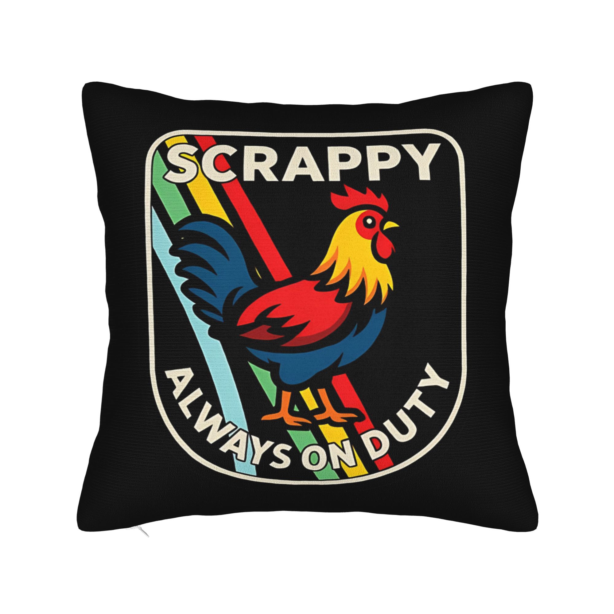 

Trendy Bedroom Scrappy Got You Chicken Arc Raiders Decorations Pillowcases Accessories Pillow Cover Square Multiple Sizes 12x12in 30X30cm