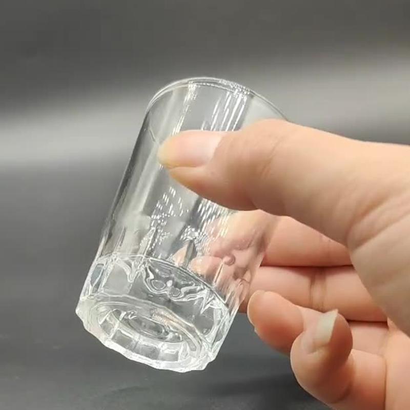 

90ml Glass Teacup Small Capacity Cups Soda Lime Glass Transparent Water Glass Simple Wine Cup Household Beer Drinking Coffee Cup 90ml