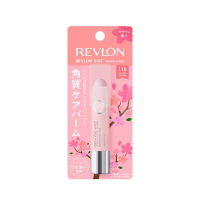 Revlon Kiss Zuckerscrub 115 Süße Sakura Leichter Sakura-Duft Feuchtigkeitsspendende Peeling-Pflege Lippe Lippen-Scrub Lippenbalsam Lippenbalsam Feuchtigkeitsspendend Feuchtigkeitsspendend